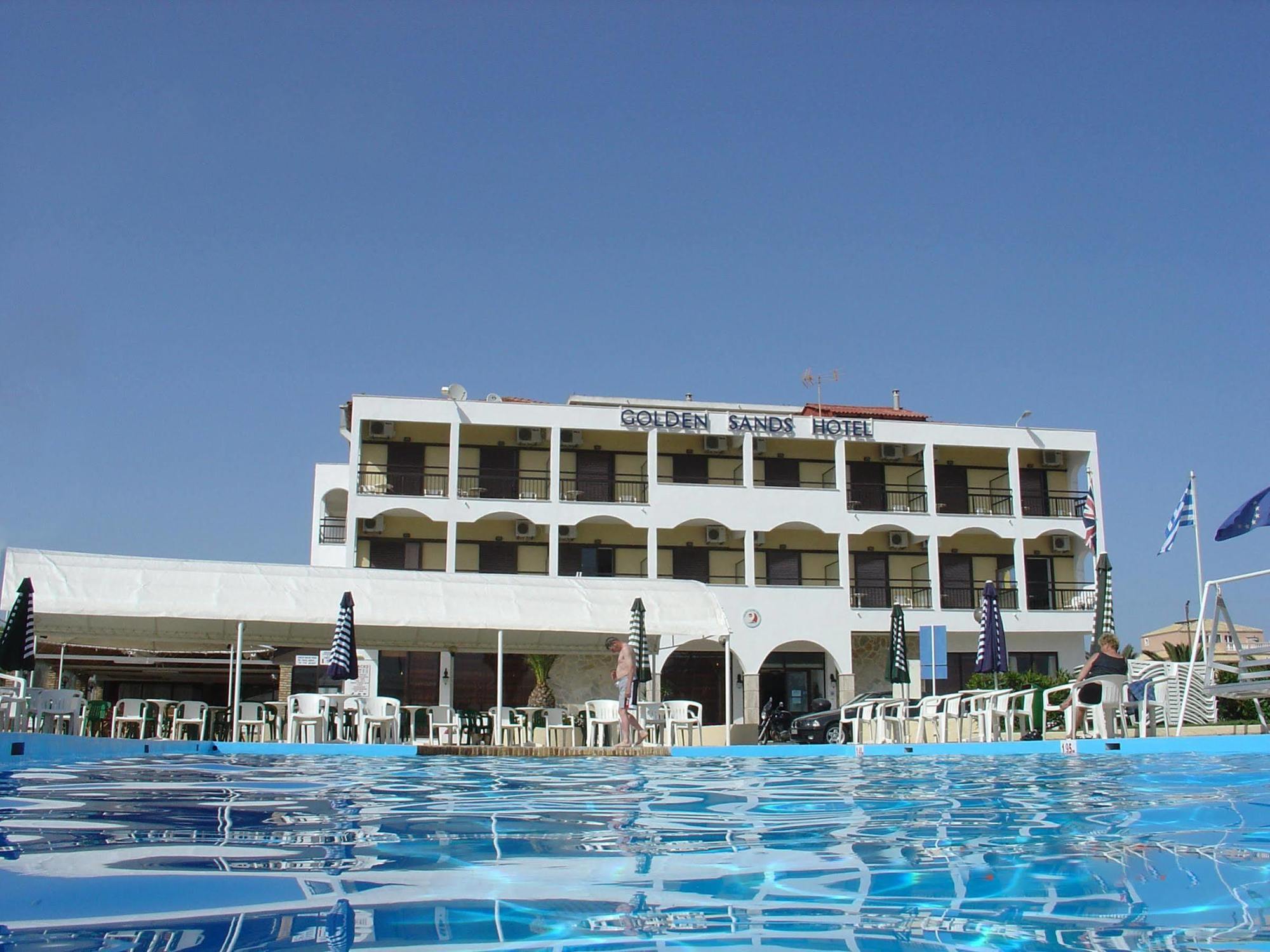 Golden Sands Hotel Ájos Jeórjos Eksteriør bilde